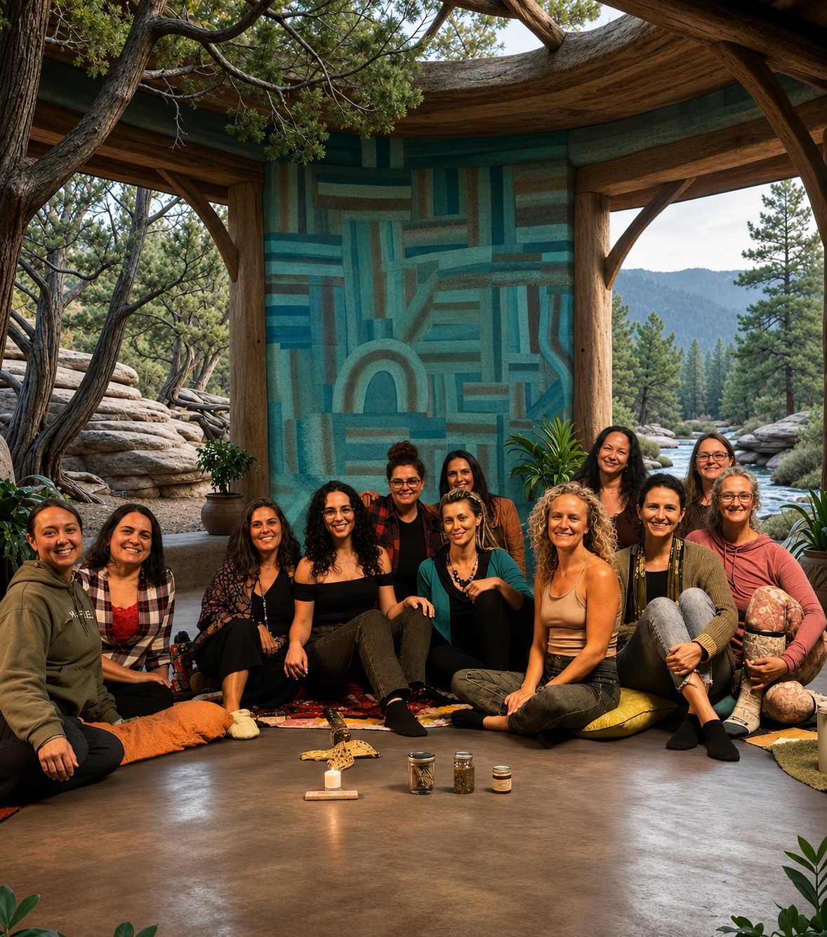 Anna Wooten retreat gathering